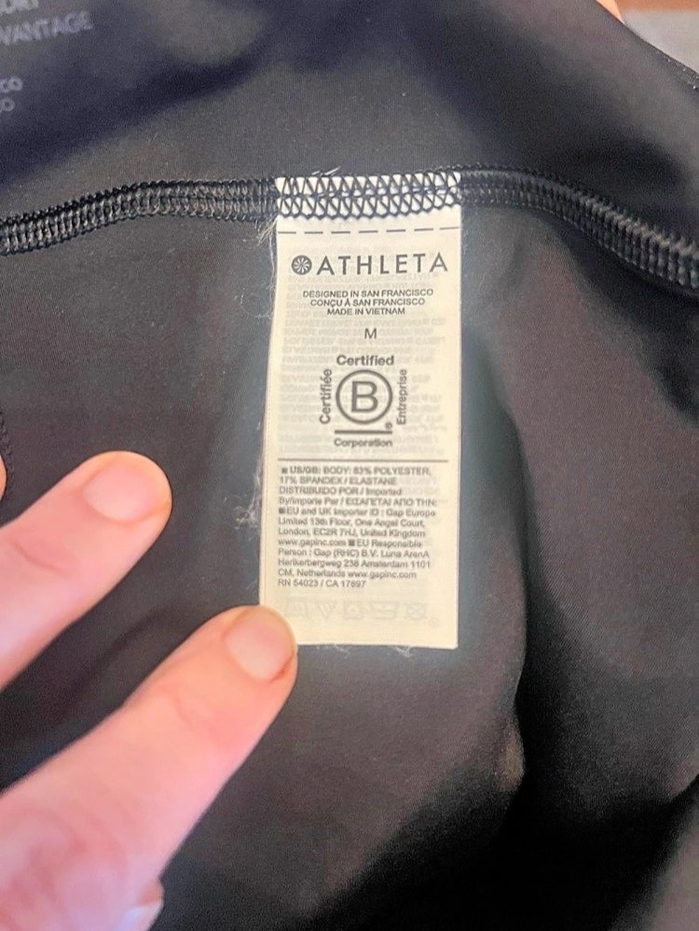 Athleta Ace Advantage 13 1/2 Skort Athletic Skort in Black Size Medium - Picture 9 of 9